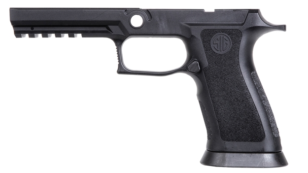 Picture of Sig Sauer Gripx5f943mblk P320 Grip Module X-Five, 9Mm Luger/40 S&W/357 Sig, Black Polymer, Medium Grip Size, Flared Magwell, Fits Full Size Sig P320 GRIP-X5-F-943-M-BLK 798681583546