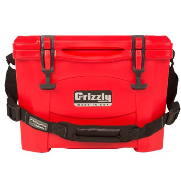 Picture of Grizzly Cooler Coolers Grizzly G15 Red/Red 15 Quart Cooler