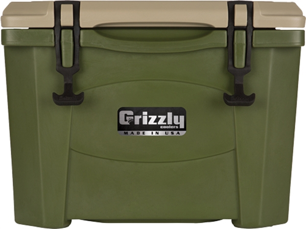 Picture of Grizzly Cooler Coolers Grizzly G15 OD Green/Od Grn 15Qt Cooler