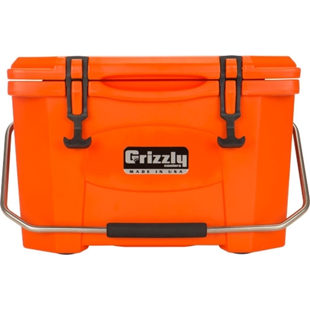 Picture of Grizzly Cooler Coolers Grizzly G20 Orange/Orange 20 Quart Cooler