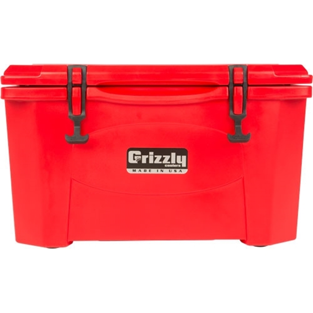 Picture of Grizzly Cooler Coolers Grizzly G40 Red/Red 40 Quart Cooler