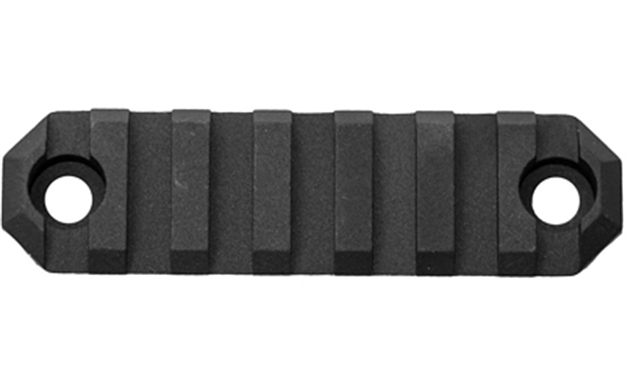 Picture of Grovtec Rail Section M-Lok 3" 7 Slot Aluminum Black GTSW237