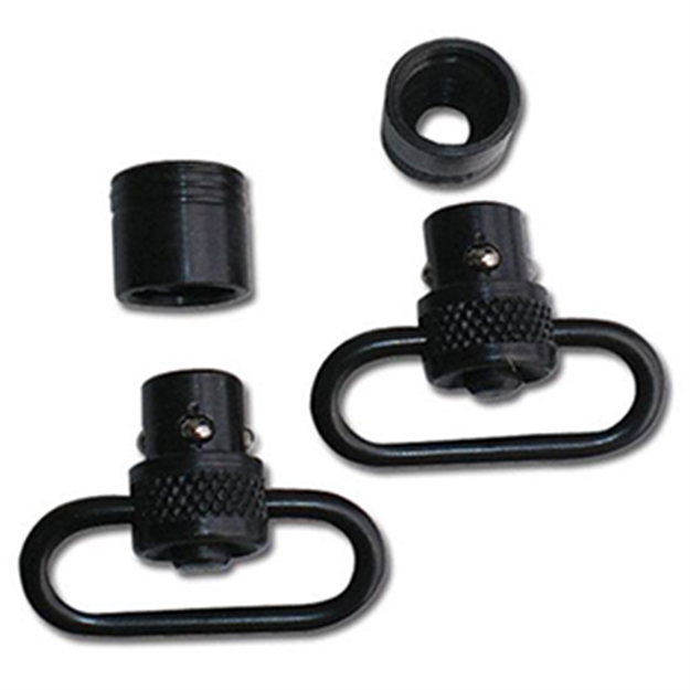 Picture of Grovtec Push Button Swivel Set Black 1" 2-Pack GTSW06