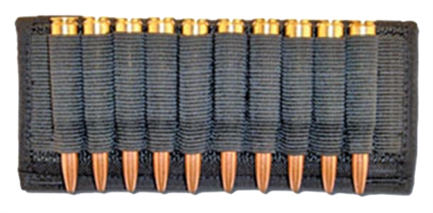 Picture of  Grovtec US Inc Gtac86 Belt Slide  Nylon W/Elastic Loops 10Rd Rifle Belt Slide Mount 2.25" 811071010863