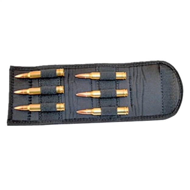 Picture of Grovtec US Inc Gtac90 Folding Cartridge Holder Any Magn Rifle Blk Elastic/Nylon