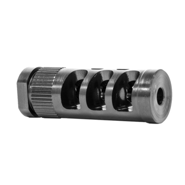 Picture of  Grovtec US Inc Gthm315 G-Comp Muzzle Compensator Black Nitride Steel With 1/2"-28 Tpi Threads For 223 Cal
