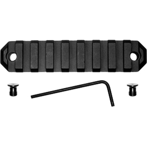 Picture of Grovtec Rail Section Keymod 3.8" 9 Slot Aluminum Black GTSW229 811071012294