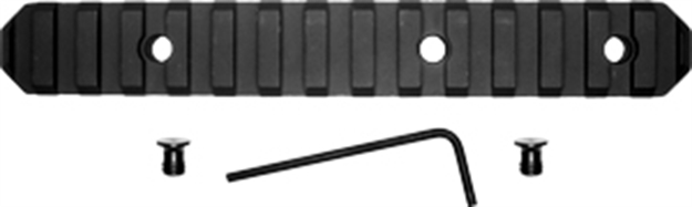 Picture of  Grovtec US Inc Gtsw230 6 Inch 15 Slot Keymod  Black Anodized 811071012300