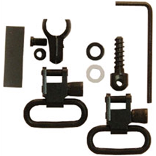 Picture of  Grovtec US Inc Gtsw40 Barrel Band  Black Oxide 1" Rifle/Shotgun Steel 895474001406