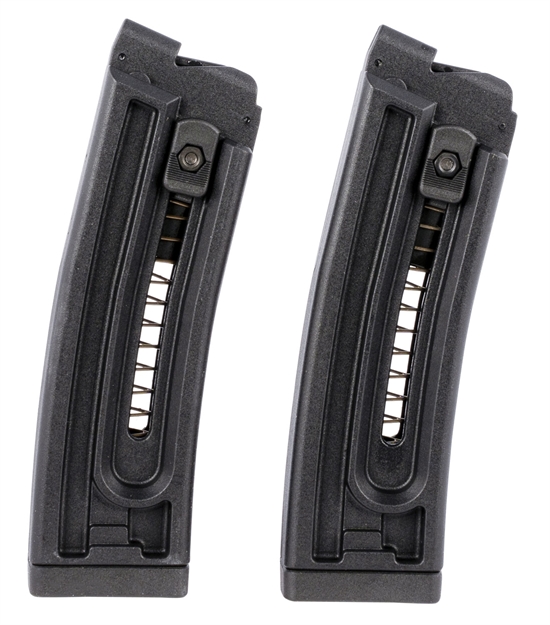 Picture of  Gsg Germgsg16tp10 Oem  Black Detachable 10Rd 22 LR For Gsg 16 2 Per Pack 819644022879