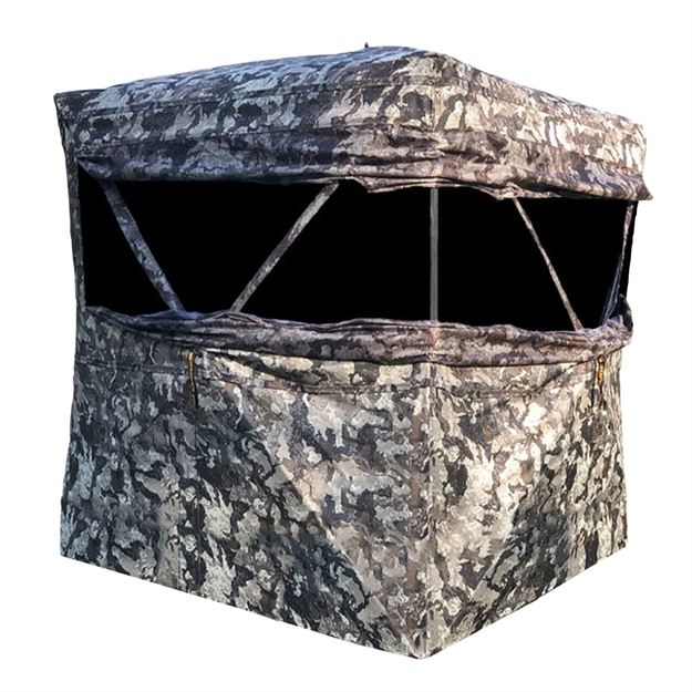 Picture of  Muddy Mudinfblnd2 Ground Blind Infinity 2-Person Veil Camo 600D Polyester