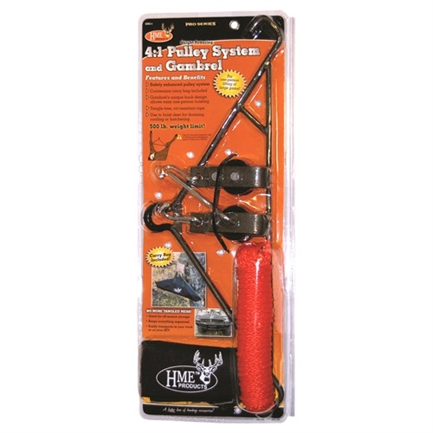 Picture of Hme Ghg4 4:1 Gambrel Kit  Steel 500 Lbs Weight Capacity HME-GHG-4 830636002051