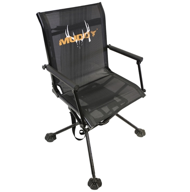 Picture of Muddy Mudmgs400al Swivel- Ease XT Ground Seat Black Flex-Tek/Steel MUD-MGS400AL 888151026755