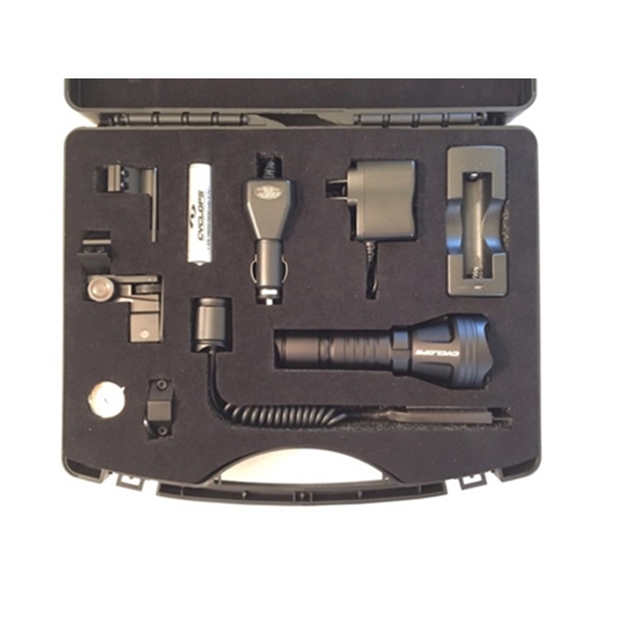 Picture of Cyclops Cycvb730 Varmint Light Rechargeable Kit Black 730 Lumens Green/White Filter 500 Yds Range CYC-VB730 888151014530