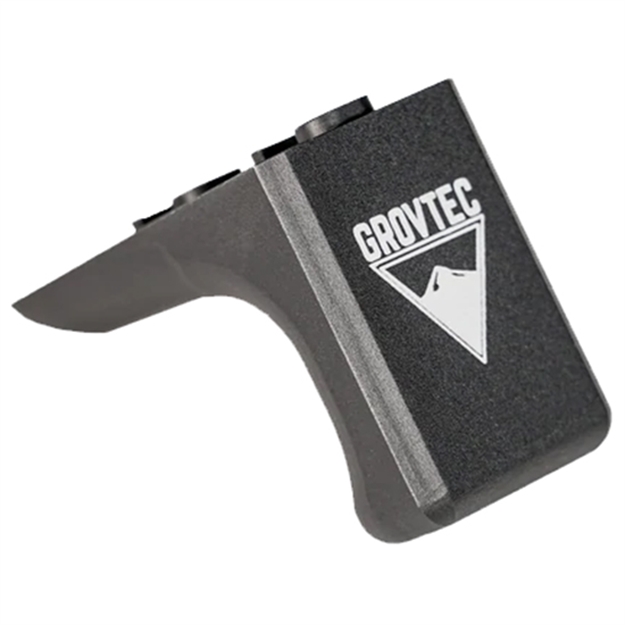 Picture of  Grovtec US Inc Gthm321 G-Stop Reversible Hand Stop Black Anodized Aluminum 811071013611