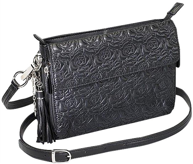 Picture of Gtm  Gtm-10/Bk        Clutch Purse  Embroid Lmbskn GTM10 BLK 035452169647