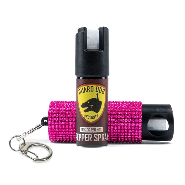 Picture of Guard Dog Bling IT ON Max Strength Keychain Pepperspray Pink PS-GDBO-PK-2