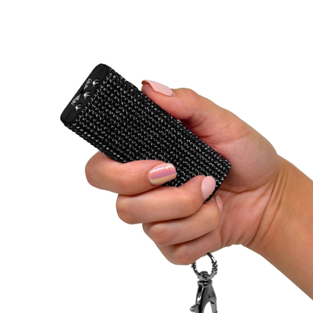 Picture of Guard Dog Bling IT ON Mini Stun Gun W Rhinestone Black