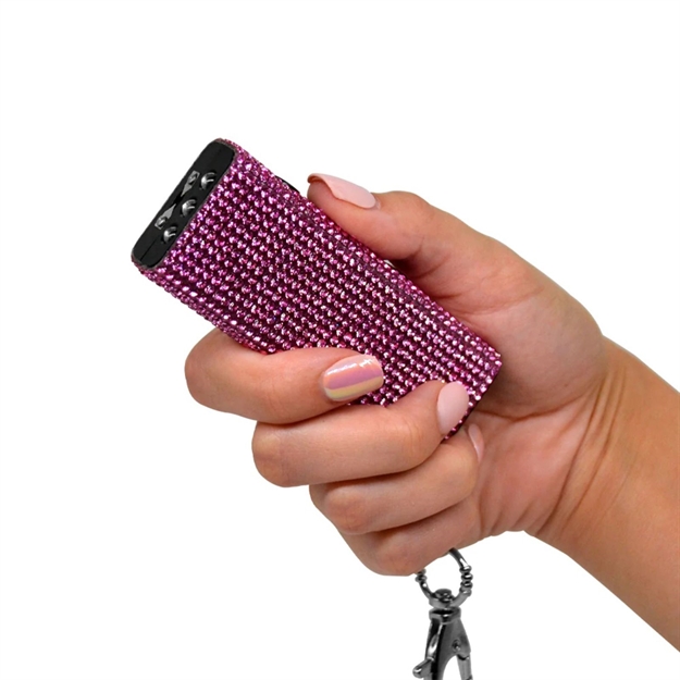 Picture of Guard Dog Bling IT ON Mini Stun Gun W Rhinestone Pink