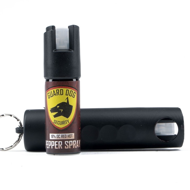 Picture of Guard Dog Harm And Hammer Glass Breaker W Pepper Spray Black PS-GDHH-BK-2