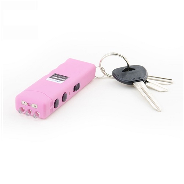 Picture of Guard Dog Hornet Keychain Stun Gun And Led Flashlight Pink