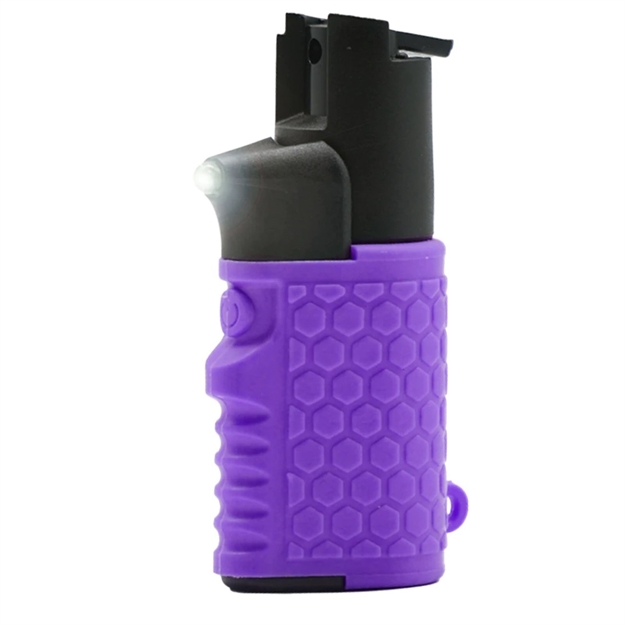 Picture of Guard Dog Light EM UP Pepper Spray Keychain W Led Purple
