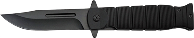 Picture of Guard Dog Security Dog Knife Rubber Handle Spring Assist Folder 3.5" Blk!