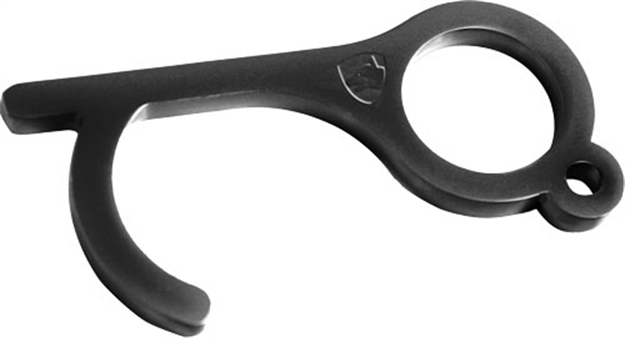 Picture of Guard Dog Security Dog NO Touch Key Chain Antimicrobial Black