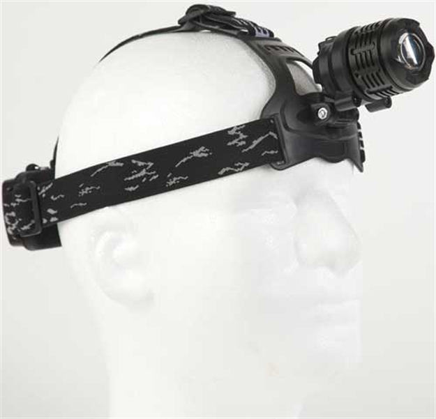 Picture of Guard Dog Security Dog Tactforce 600 Lumen Headlamp W/ Zoom Rechargeable