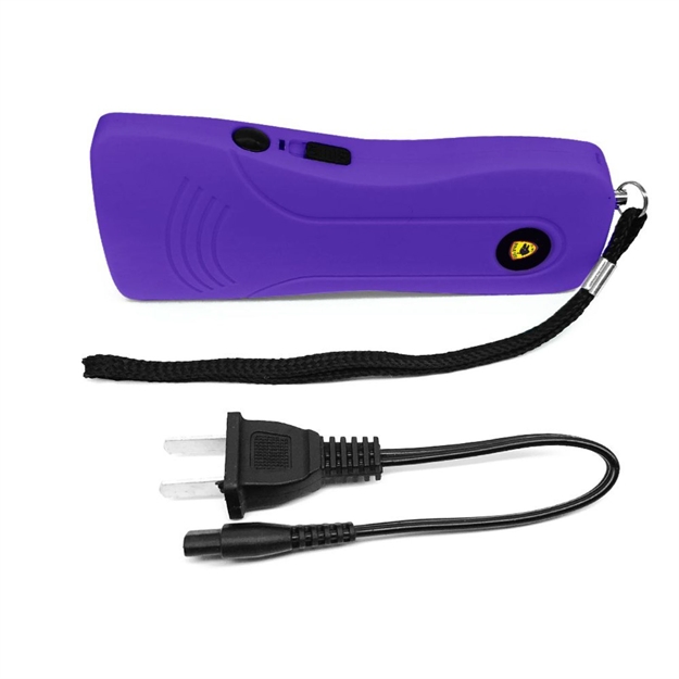 Picture of Guard Dog Security Dog Vice Slim Stun Gun W/ Led Light Rechargeable Purp