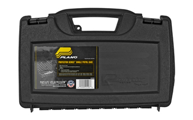 Picture of Plano Protector Series Single Hard Pistol Case, 11.5"L X 7.5"W X 2.75"H, Black 140300 024099014038