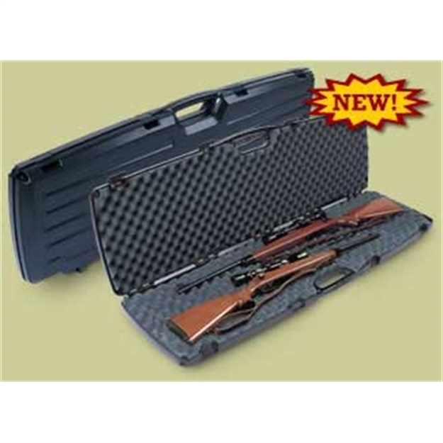 Picture of Plano SE Series Double Scoped Rifle Hard Case, Extra Large Storage, 52.19"L X 15.97"W X 4"H, Black 1010586