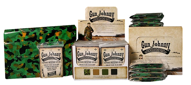Picture of Gun Johnny Gj231 Disposable Waterproof Gun Bag Treated Plastic 12"X70" Camo