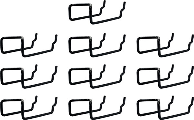 Picture of Gun Storage Solutions Slatwall/Pegboard Vertical Gun Cradles 10 Pack SLATVERT10 856691002478