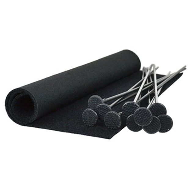 Picture of Gun Storage Solutions Small Rifle Rod Kit 10 Blk Rifle Rods .22 Cal 19"X15"! RR10SK