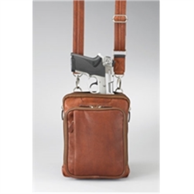 Picture of Gun Totin' Mamas Cross Body Bag, Bison, Rust