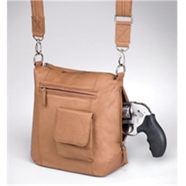 Picture of Gun Totin' Mamas Flat Sac, Leather, TN