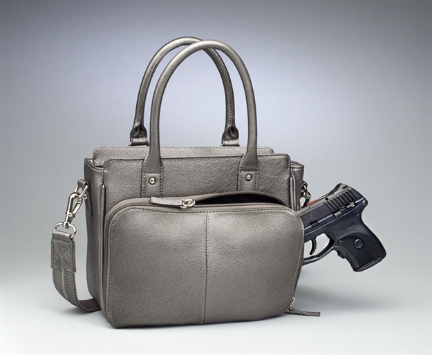 Picture of Gun Totin' Mamas Park Avenue Tote, Gun Metal