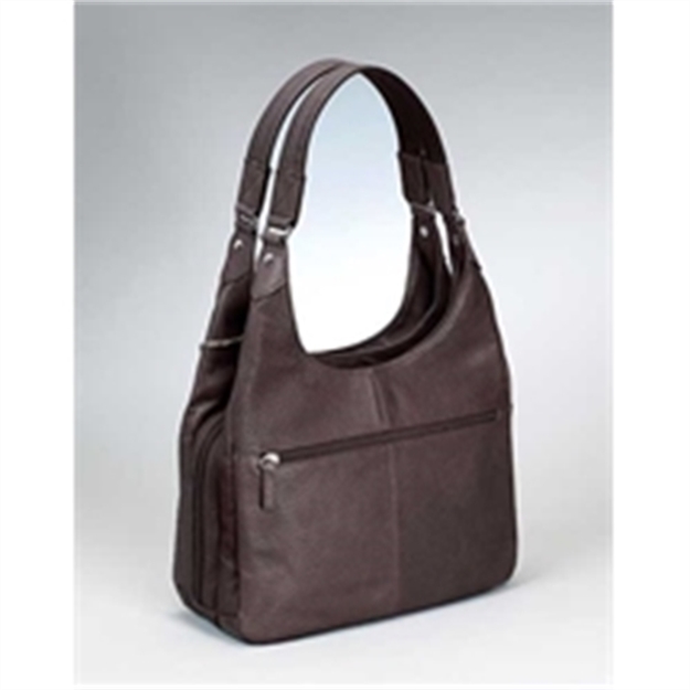 Picture of Gun Totin' Mamas Pleated Slouch, Brn