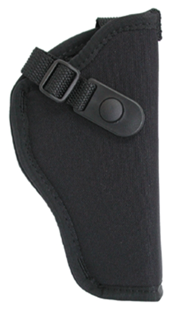 Picture of Uncle Mike's 21012 Gunmate Hip Holster Owb Size 12 Black Tri-Laminate Belt Loop Fits Large Frame Pistol Fits 4-5" Barrel Right Hand 21012C 638003210128