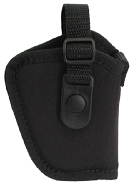 Picture of Uncle Mike's 21020 Gunmate Hip Holster Owb Size 20 Black Tri-Laminate Belt Loop Fits Small Frame Revolver Fits 2.50" Barrel Right Hand 21020C