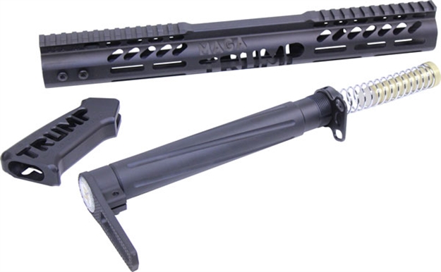 Picture of Guntec Usa Airlite Alum Stock Set Trump Limted Edition Black