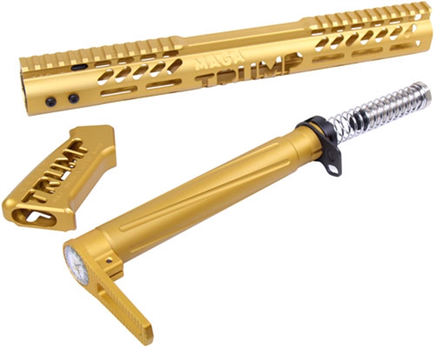 Picture of Guntec Usa Airlite Alum Stock Set Trump Limted Edition Gold