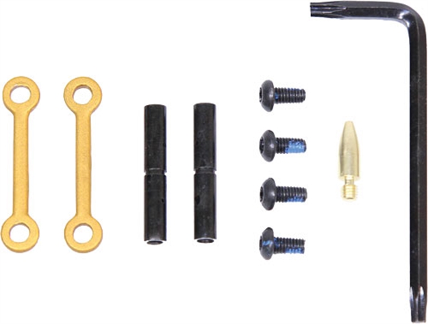 Picture of Guntec Usa Ar15 Anti Rotation Pin Set Anodized Gold GT-ARP-GOLD
