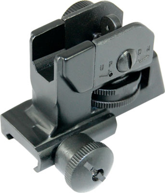 Picture of Guntec Usa Ar15 Fixed Rear Sight A2 Style W/Quick Detach Knob