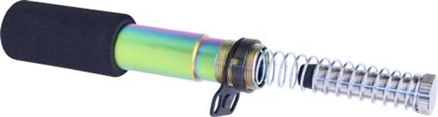 Picture of Guntec Usa Ar15 Pistol Buffer Tube Kit Rainbow Pvd Coated ARPISTUBEMRPVD 752574658445