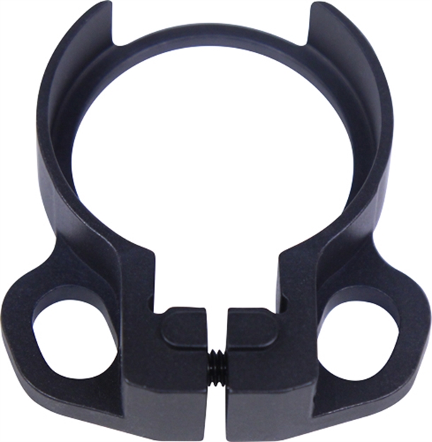 Picture of Guntec Usa Ar15 Single Point Sling Deluxe Adapter Ambi Black
