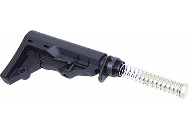 Picture of Guntec Usa Ar15 Tactical Entry Stock Set Black< TES