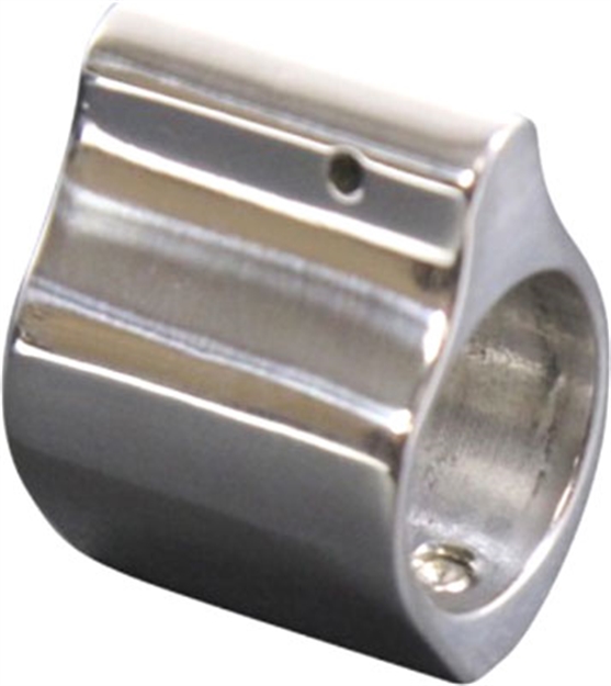 Picture of Guntec Usa Low Profile Gas Block .750 Dia Polished Stainless!! GT750SS-STS-P