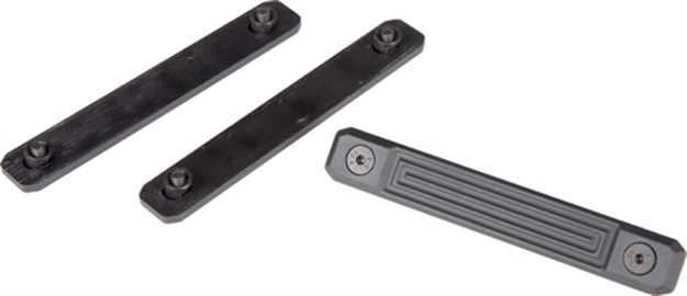 Picture of Guntec Usa Neoprene Grip Panel 3Pk Keymod Black